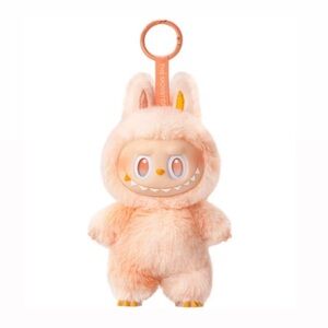 Pop Mart The Monsters Big Into Energy Happiness Labubu Plush Pendant Keychain